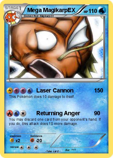 Pokemon Mega MagikarpEX