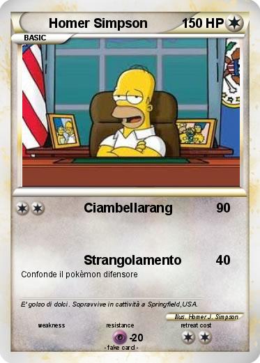 Pokemon Homer Simpson