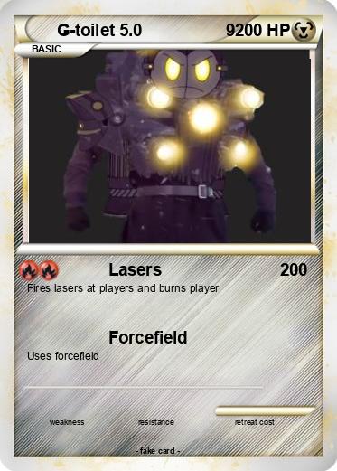 Pokemon G-toilet 5.0                  9