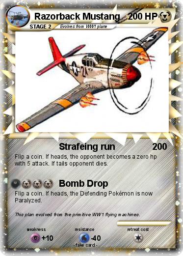 Pokemon Razorback Mustang