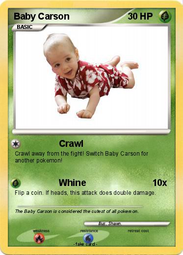 Pokemon Baby Carson