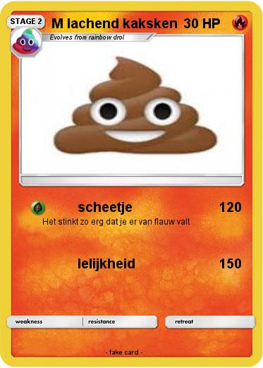 Pokemon M lachend kaksken