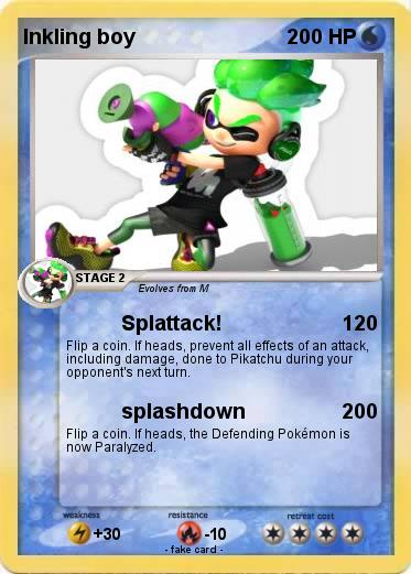 Pokemon Inkling boy
