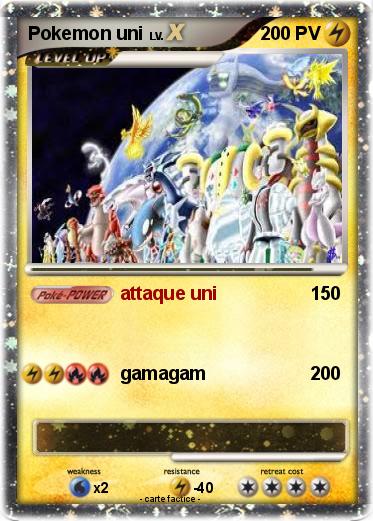 Pokemon Pokemon uni
