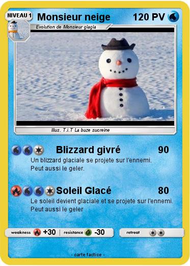 Pokemon Monsieur neige