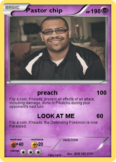 Pokemon Pastor chip