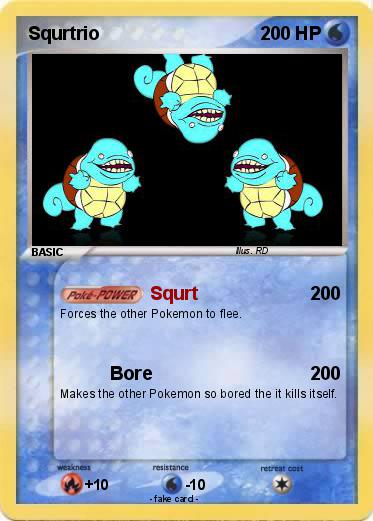 Pokemon Squrtrio