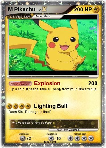 Pokemon M Pikachu