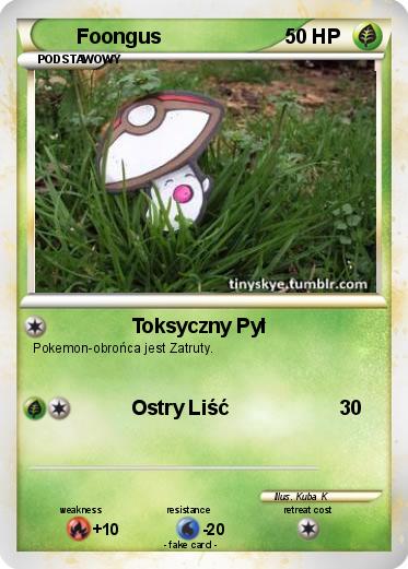 Pokemon Foongus