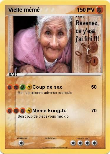 Pokemon Vielle mémé