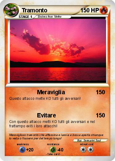 Pokemon Tramonto