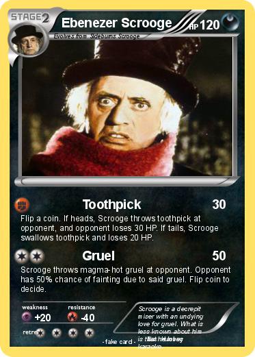 Pokemon Ebenezer Scrooge