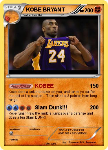 Pokemon KOBE BRYANT