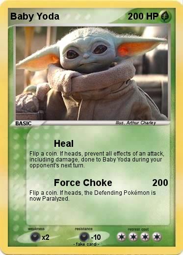 Pokemon Baby Yoda