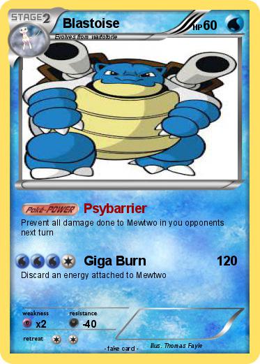 Pokemon Blastoise