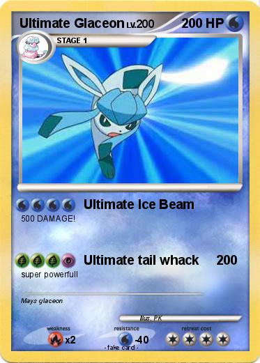 Pokemon Ultimate Glaceon