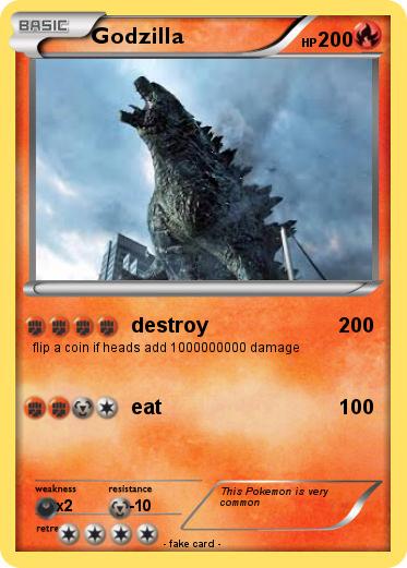 Pokemon Godzilla