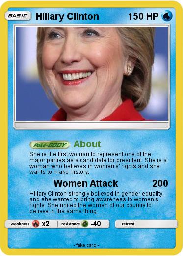 Pokemon Hillary Clinton