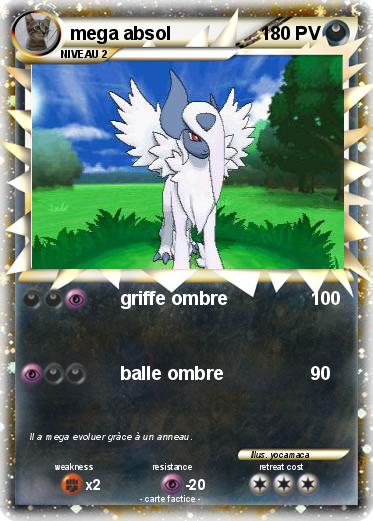 Pokemon mega absol