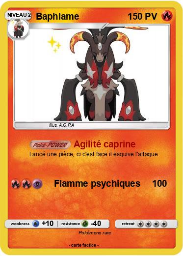 Pokemon Baphlame