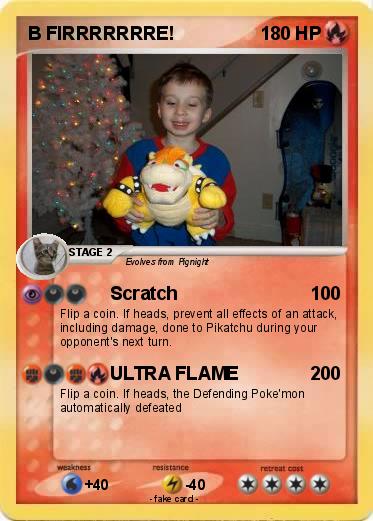 Pokemon B FIRRRRRRRE!