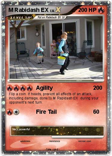 Pokemon M Rabidash EX