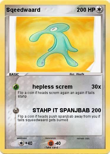 Pokemon Sqeedwaard