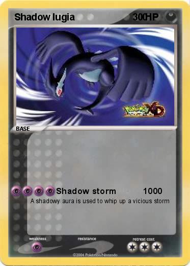 Pokemon Shadow lugia                          0