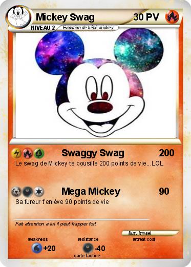 Pokemon Mickey Swag