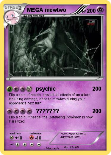 Pokemon MEGA mewtwo