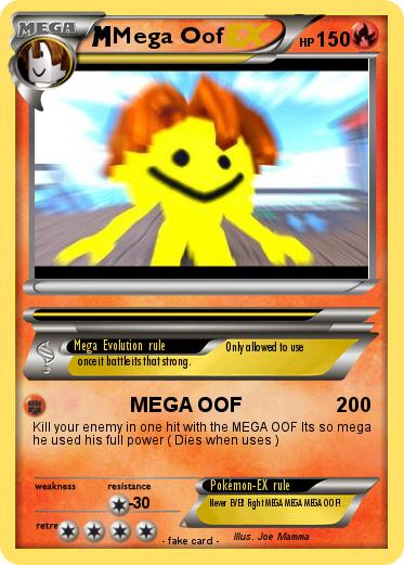 Pokemon Mega Oof