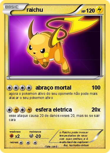 Pokemon raichu
