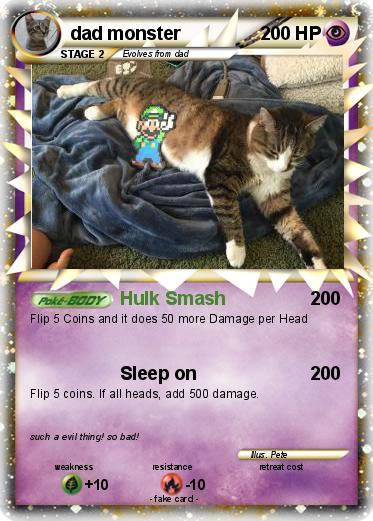 Pokemon dad monster
