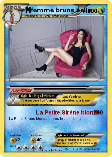 Pokemon femme brune belle