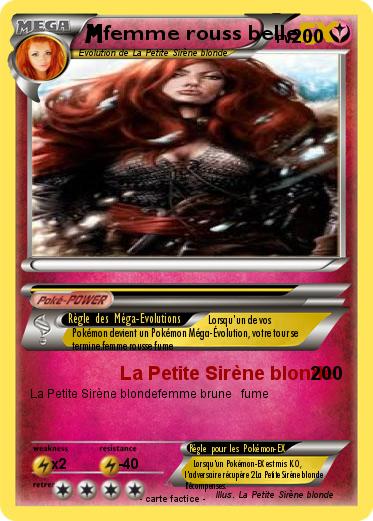 Pokemon femme rouss belle