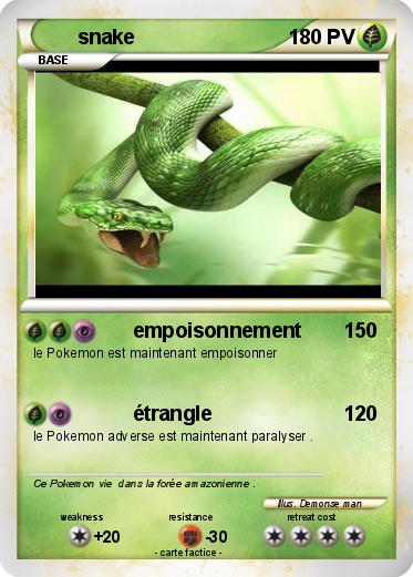 Pokemon snake