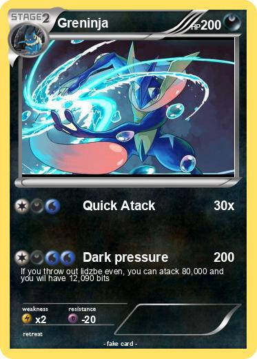 Pokemon Greninja