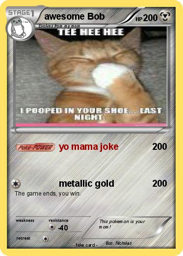 Pokemon awesome Bob