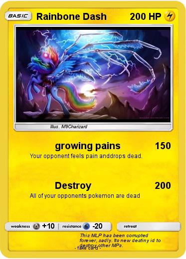 Pokemon Rainbone Dash
