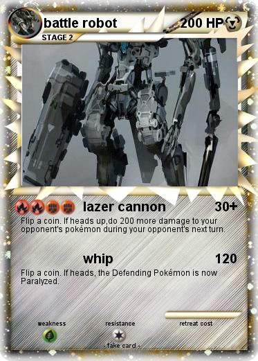 Pokemon battle robot