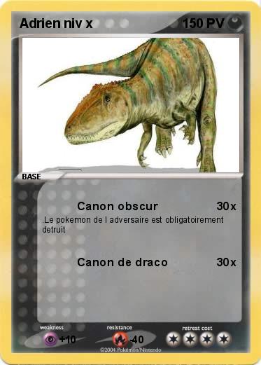 Pokemon Adrien niv x