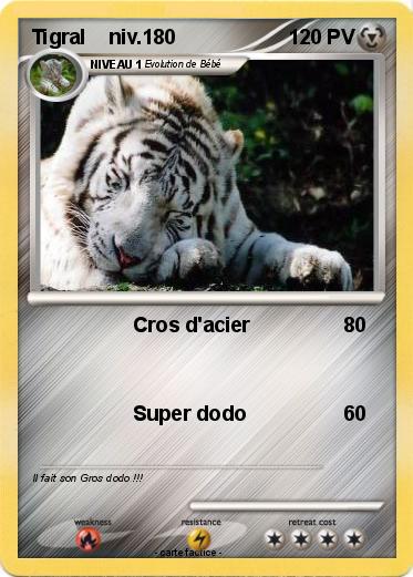Pokemon Tigral    niv.180
