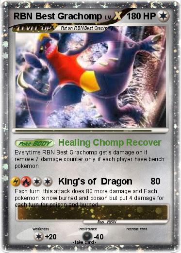 Pokemon RBN Best Grachomp
