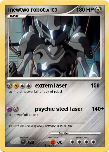 Pokemon mewtwo robot