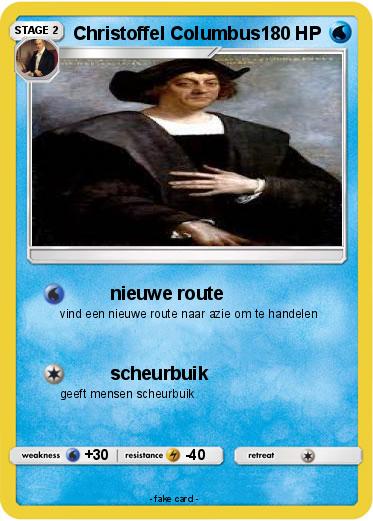 Pokemon Christoffel Columbus