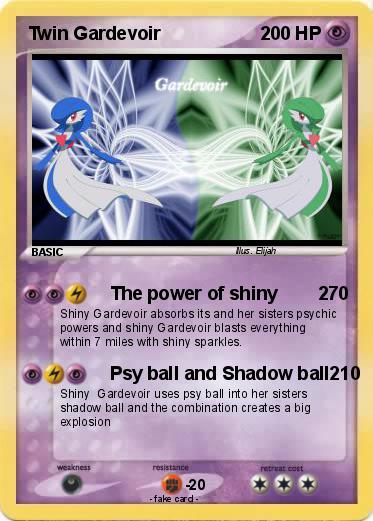 Pokemon Twin Gardevoir