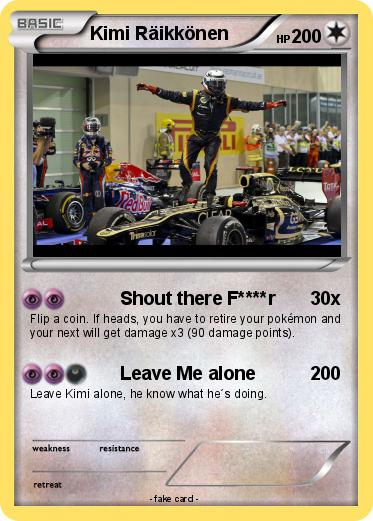 Pokemon Kimi Räikkönen