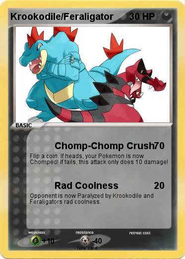 Pokemon Krookodile/Feraligator