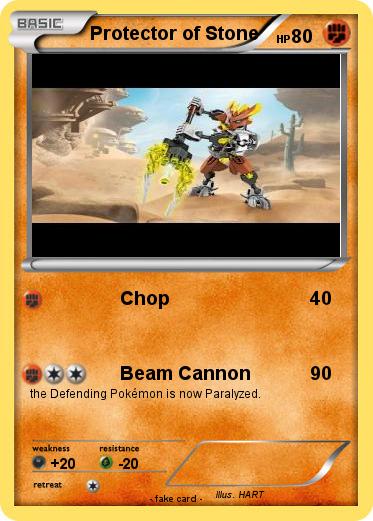 Pokemon Protector of Stone