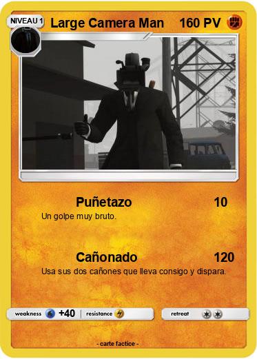 Pokemon Large Camera Man